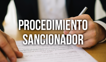 Inicio de un procedimiento sancionador